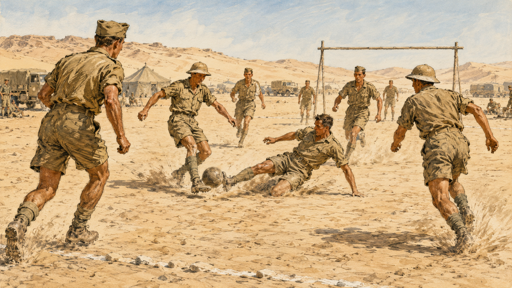 The Desert XI: Tom Finney's War in the Sand