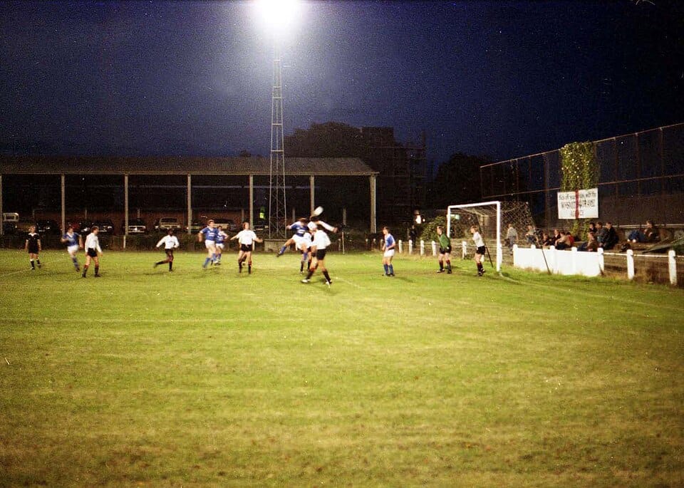 A picture of Maidenhead United's ground at York Road