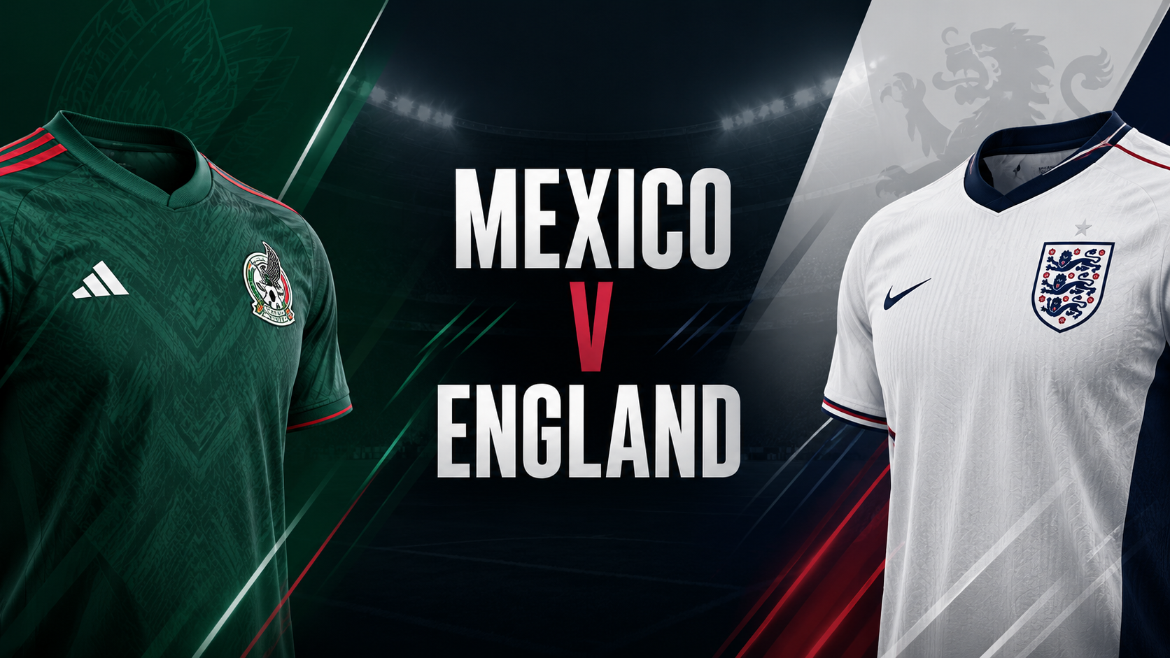 Mexico versus England World Cup 2026